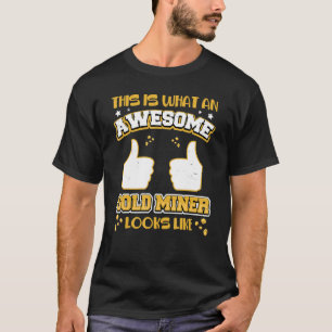 Camiseta Isto É O Que Um Dourado Incrível Menor Parece Dour