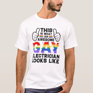 Camiseta Isto É O Que Um Elétrico De Gay