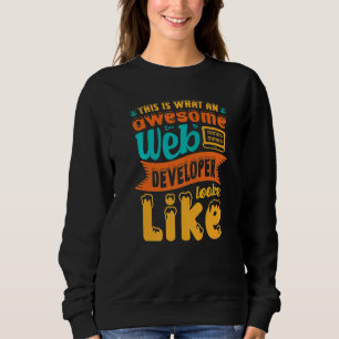 Camiseta Isto É O Que Um Espetacular Desenvolvedor Da Web S