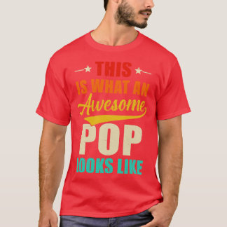 Camiseta Isto É O Que Um Fantástico Parece Ser Dia de os pa