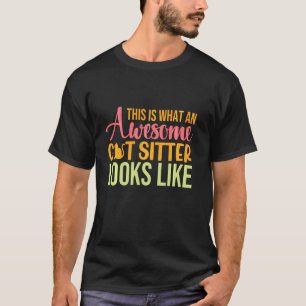 Camiseta Isto É O Que Um Gato Fantástico Parece Um Pet