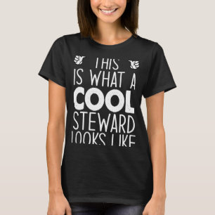 Camiseta Isto É O Que Um Legal Steward Parece
