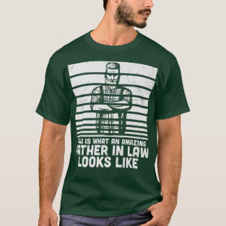 Camiseta Isto É O Que Um Pai Espantoso De Direito Se Parece