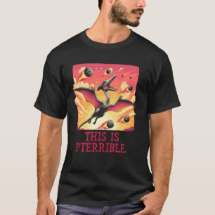 Camiseta Isto É Pterodactyl Pterril Engraçado Voando Dino D