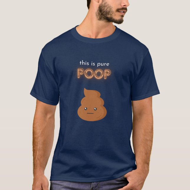 Camiseta Isto É Pura Poop (Frente)