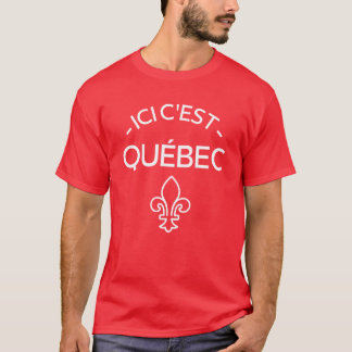 Camiseta Isto é Quebec City amigos