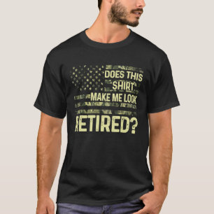 Camiseta Isto Faz-Me Parecer Um Reformista Militar Aposenta