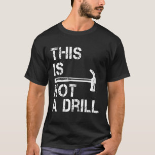 Camiseta Isto Não É Um Presente De Martelo Engraçado Par