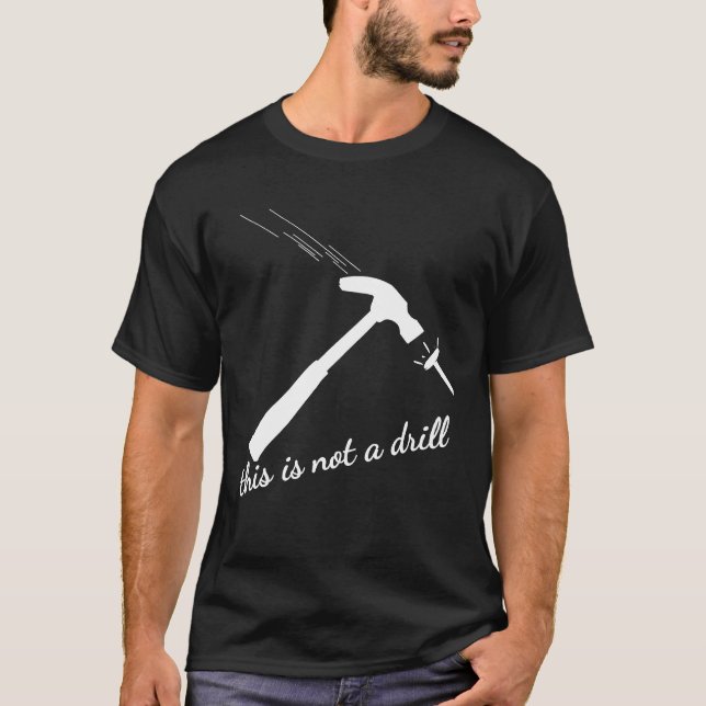 Camiseta Isto Não É Uma Perfuração (Frente)
