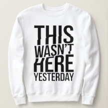 Isto não estava aqui ontem - falha na realidade