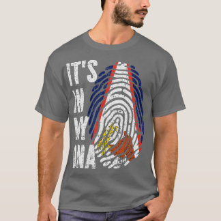 Camiseta ISTO NO MEU DNA Americano Samoa Flag Men Women Kid
