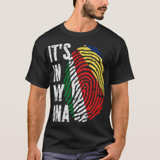 Camiseta ISTO NO MEU DNA Samarês Homens Mulheres Crianças