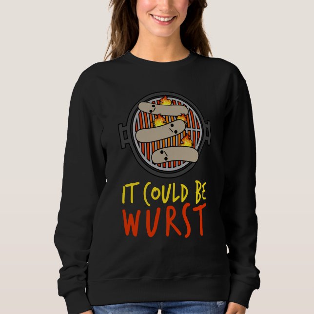 Camiseta It Could Be Wurst Smoker Grill Barbecue Meat Grill (Frente)