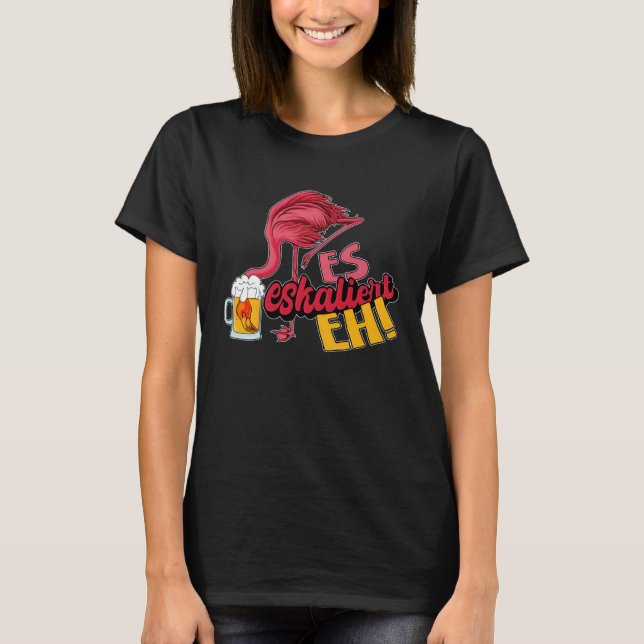 Camiseta It escalates eh flamingo (Frente)