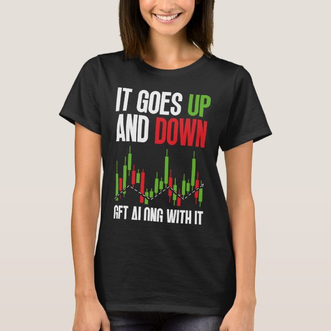 Camiseta It Goes Up And Down  Get Along With It BACKPRINT F (Frente)