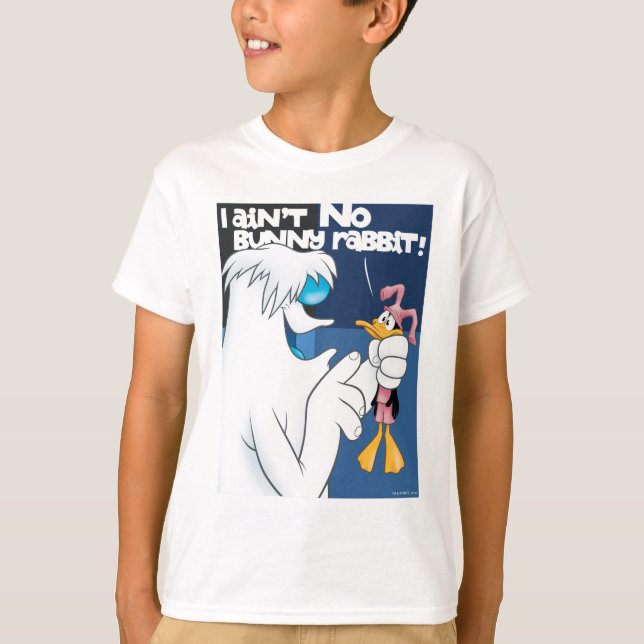 Camiseta "I't No Bunny Rabbit" Hugo & DAFFY DUCK™ (Frente)
