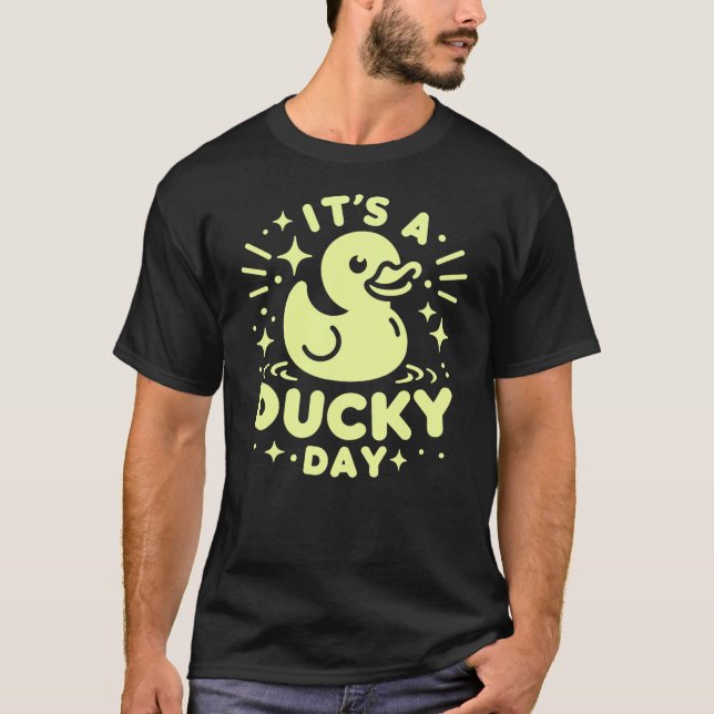 Camiseta It’s a Ducky Day Rubber Duck (Frente)