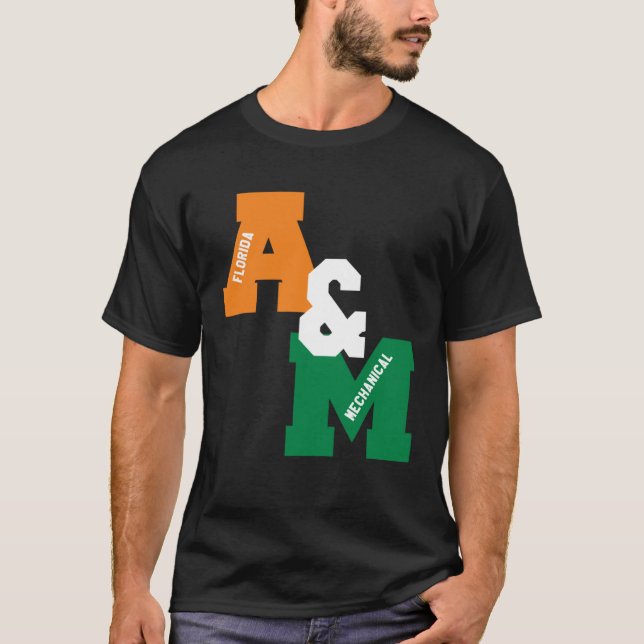 Camiseta It s FAMULY A&M Collegiate Letter HBCU Pride (Frente)