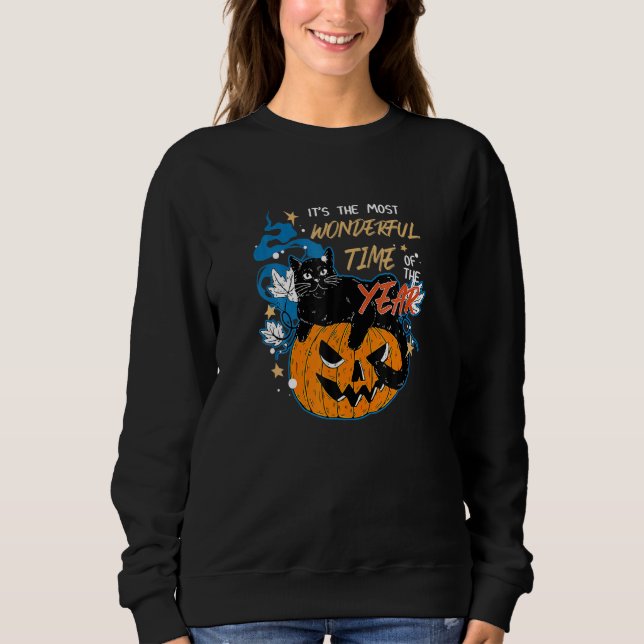 Camiseta It S He Most Wonderful Ime Of He Year Halloween Bl (Frente)