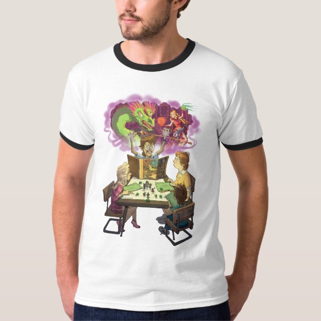 Camiseta “It’s Just a Fantasy” Ringer (Frente)