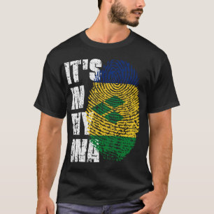 Camiseta IT_S NA MINHA Rua DE DNA. Vincent _ Grenadines Fla