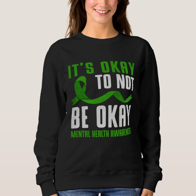 Camiseta It s Okay Depression Mental Health Awareness Women (Frente)