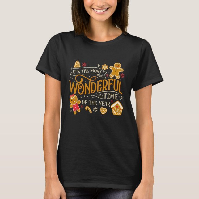 Camiseta It’s the Most Wonderful Time of the Year – Cute Gi (Frente)
