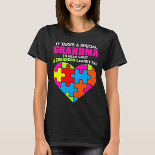 Camiseta It Takes A Special Grandma Autism