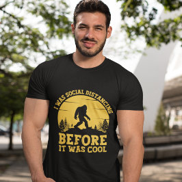 Camiseta It was social distancing before it was cool Funny