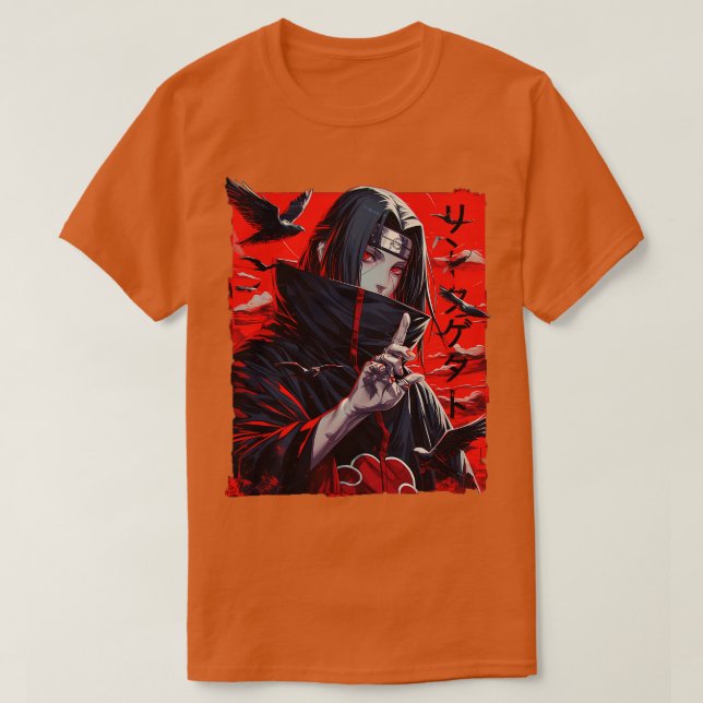 Camiseta itachi 6 (Frente do Design)