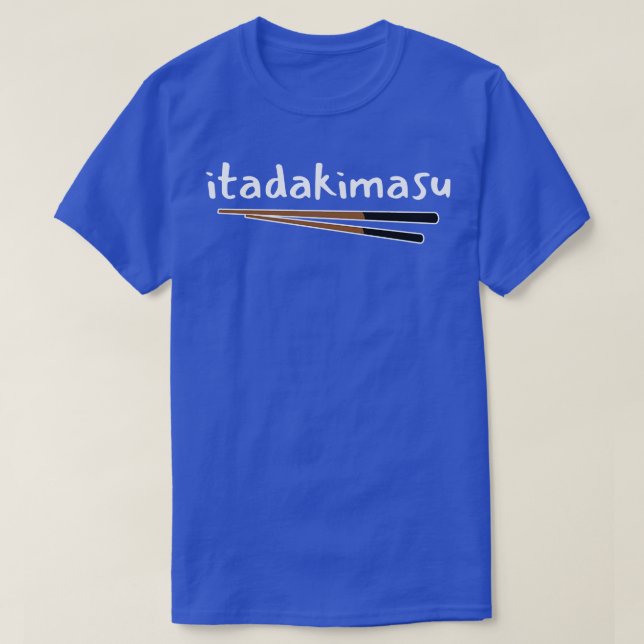 Camiseta Itadakimasu (Frente do Design)