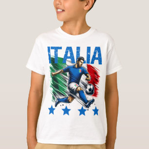 Camiseta Italia 4 Star Soccer