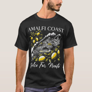 Camiseta Itália Amalfi Coast Lemon Souvenier Italia