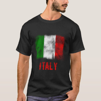 Camiseta Itália Bandeira Herança do Orgulho Italiano Americ