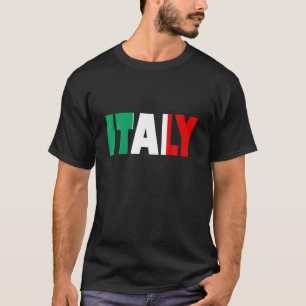 Camiseta Itália Bandeira Itália Futebol de Bandeira Amante 