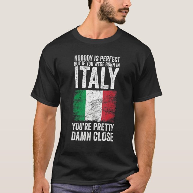 Camiseta Itália Bandeira Italiana (Frente)