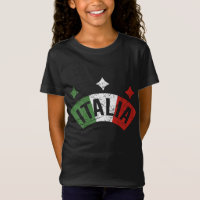 Itália Bandeira italiana Afetou a família italiana