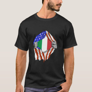 Camiseta Itália Bandeira Italiana Peito América Raízes Ital