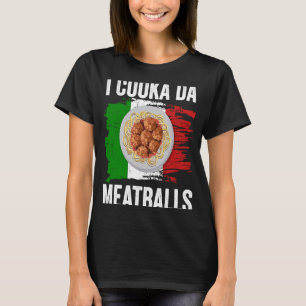 Camiseta Itália Bandeira Raízes Italianas Foodie I Cooka Da