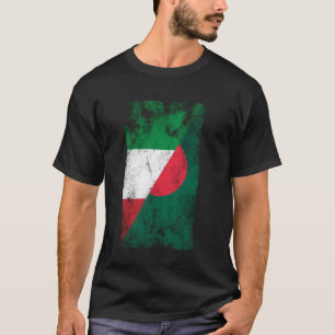 Camiseta Itália Bangladesh Flags - Italiano Bangladesh