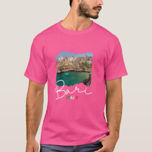 Camiseta Itália Bari Souvenir Bari Itália