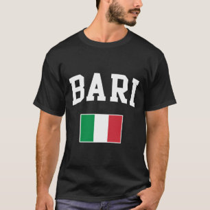 Camiseta Italia Bari Toscânia Sicília Itália Bandeira Itali