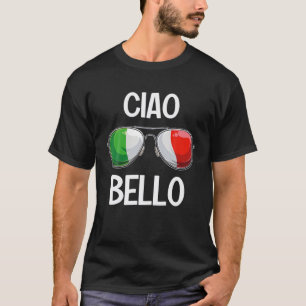Camiseta Itália Belny Itália Slang Italia Pun Buongiorno Be