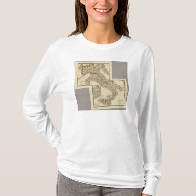 Camiseta Italia composta (Frente)
