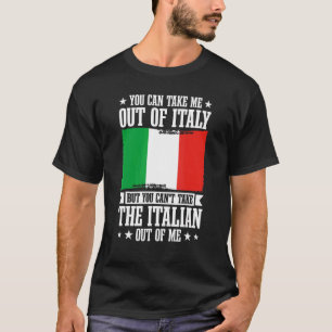 Camiseta Itália Cultura Italiana Você Não Pode Levar O Ital