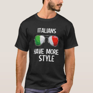 Camiseta Itália Diversão Itália Slang Itália Pun Italia
