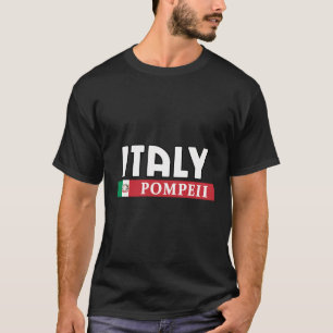 Camiseta Itália E Destino De Pompeia