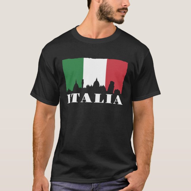 Camiseta Italia Flag Itália (Frente)