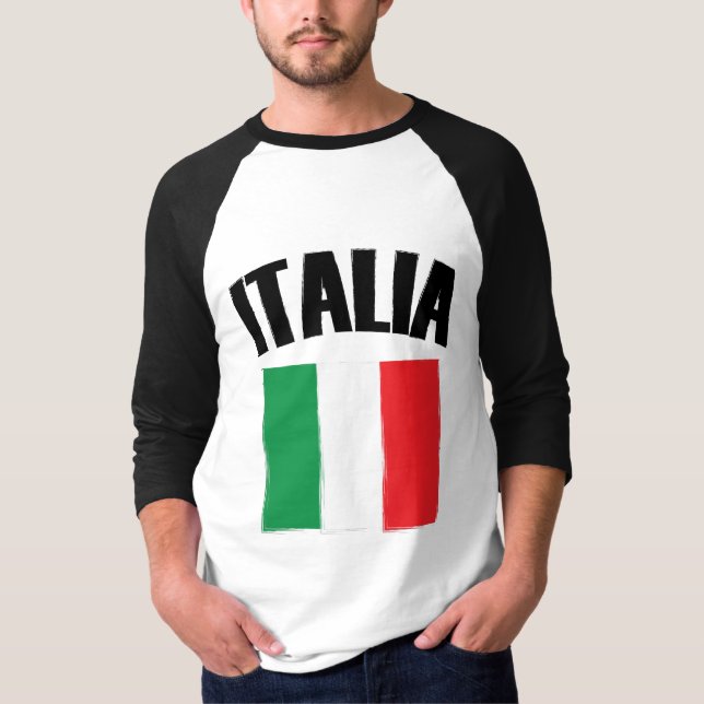 Camiseta Italia Flag Itália (Frente)