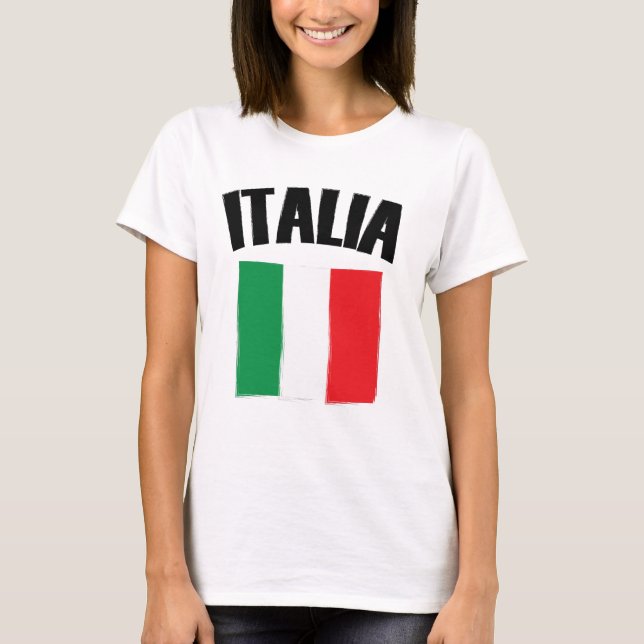 Camiseta Italia Flag Itália (Frente)